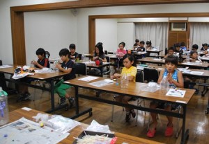 秋休み子ども美術講座