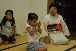 初めての抹茶の味は…