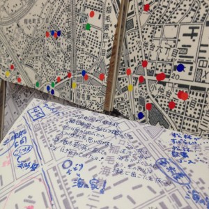 稲毛のおすすめスポットや思い出の場所、歴史を書き込める地図ノート